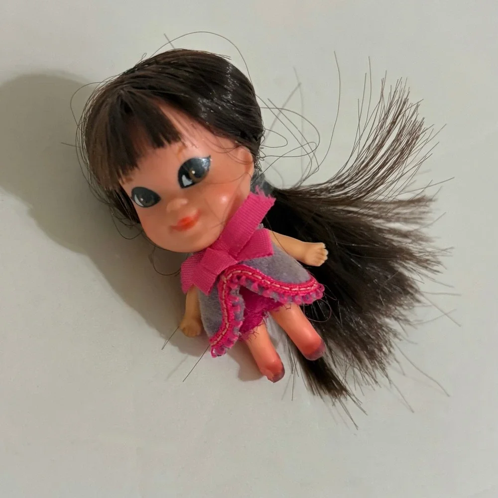 Vintage Mattel LIDDLE KIDDLES Loretta Locket #3722 Lucky Locket Doll 2